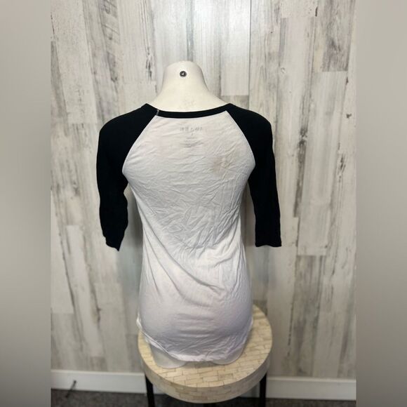 Awake coffee print White top - Picture 4 of 5